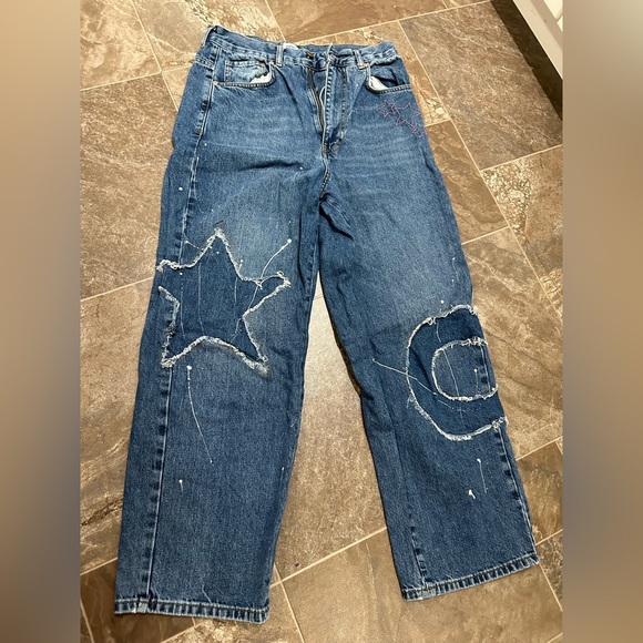 Wide leg urban outfitters jeans - Picture 1 of 3